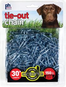 Prevue Pet Products 30 Foot Tie-Out Chain Heavy Duty