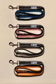 Double Handle Reflective Leash - Pink