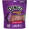 Dingo Munchy Stix Chicken & Rawhide Chews (No China Sourced Ingredients) - 50 Pack - (5" Sticks)