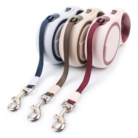 Retractable Dog Leash for Medium/Large Dogs (Specification (L * W): 5M, Colors: Coffee)